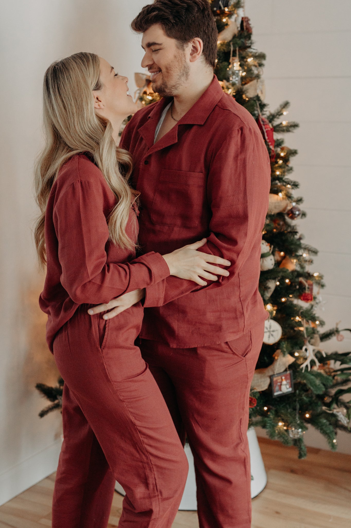 Pyjama homme | Rouge rustique - SOLDE