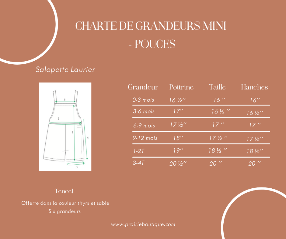 Salopette Laurier - SOLDE