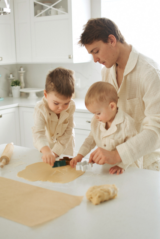 Pyjama homme | Champagne à carreaux - SOLDE