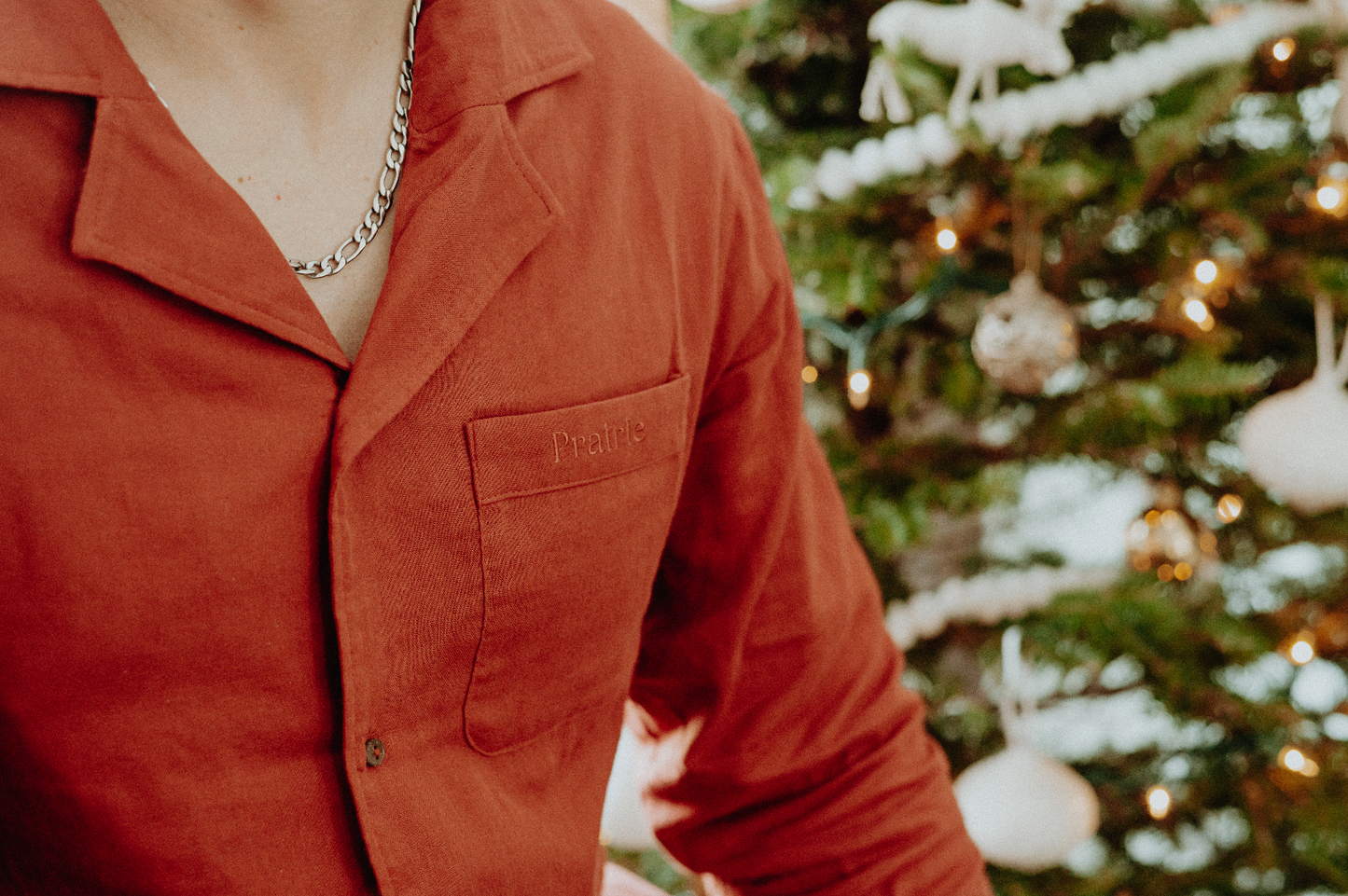 Pyjama homme | Rouge rustique - SOLDE