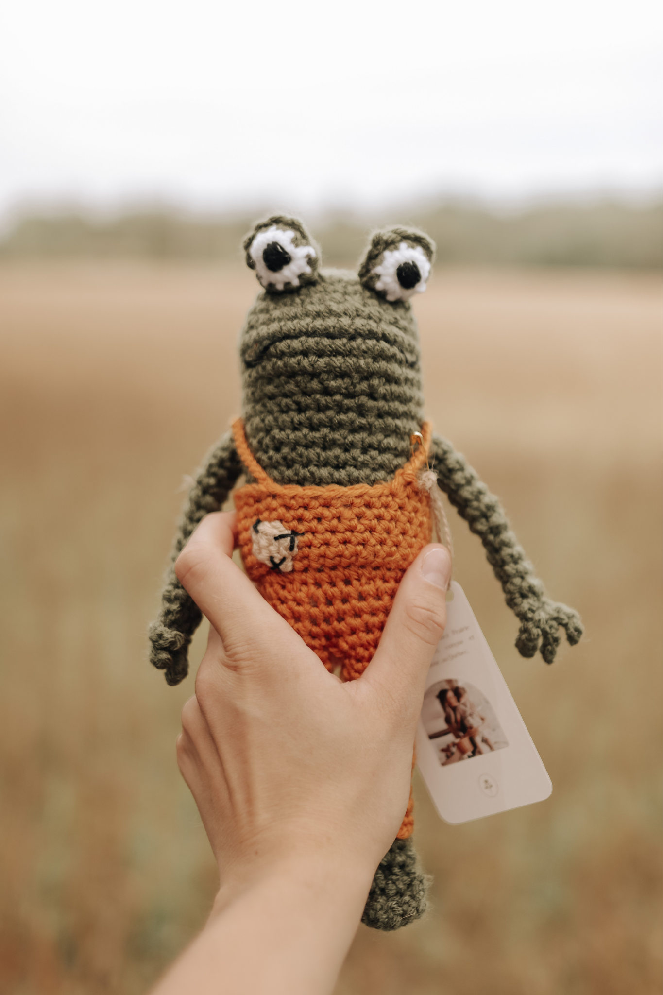 Poupée Gustave (Crapaud)