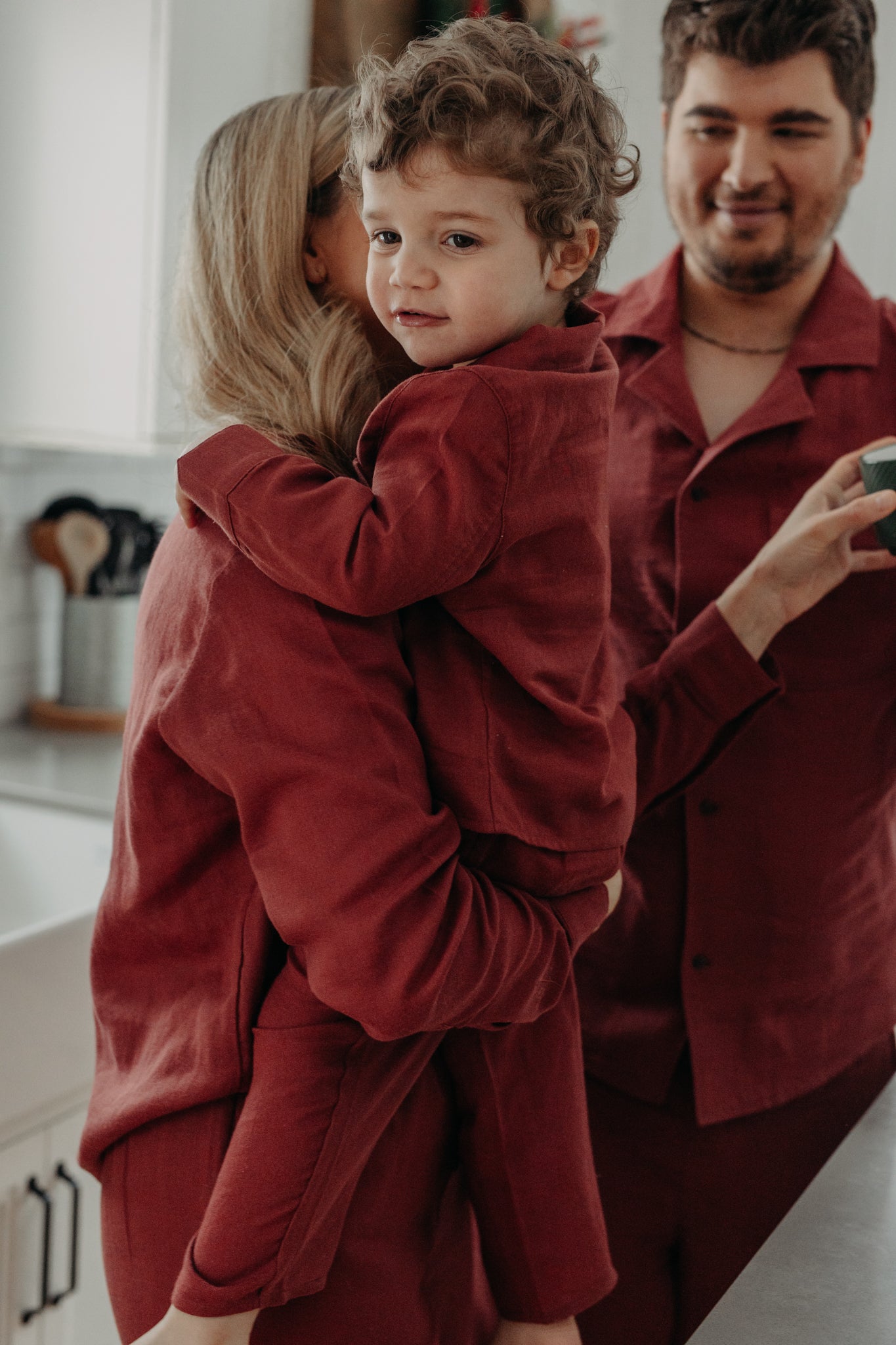 Pyjama enfant | Rouge rustique - SOLDE